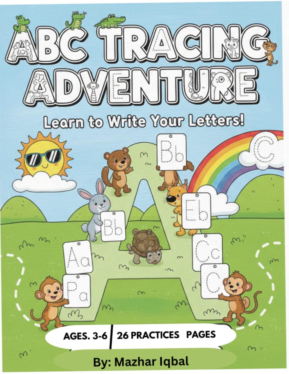 Alphabet Tracing Practice Book For Kids