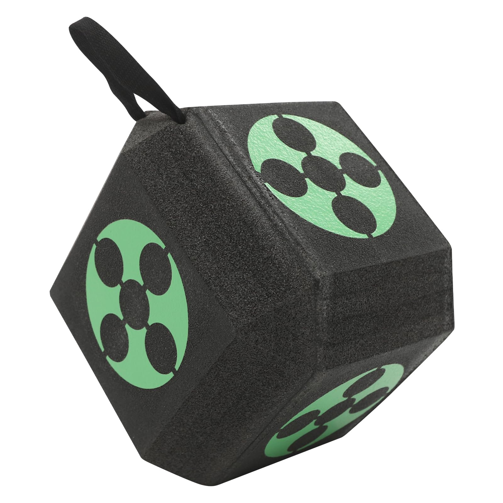 Cubic Archery Training Target XPE Foam Multi Sided Lightweight Portable for Indoor Outdoor Practice Backyard Range Durable Self Healing