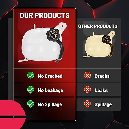 Vista 27 de BDFHYK Depósito de expansión de refrigerante del motor compatible con Buick Cascada Verano Chevrolet Chevy Orlando Cruze Limited Reemplazar 603-383