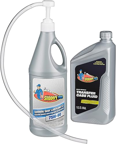 Miniatura 3 de Slippery Pete La bomba manual de 5 cc transfiere aceite de engranajes, transmisión y fluidos diferenciales de botellas de cuarto de galón (no para