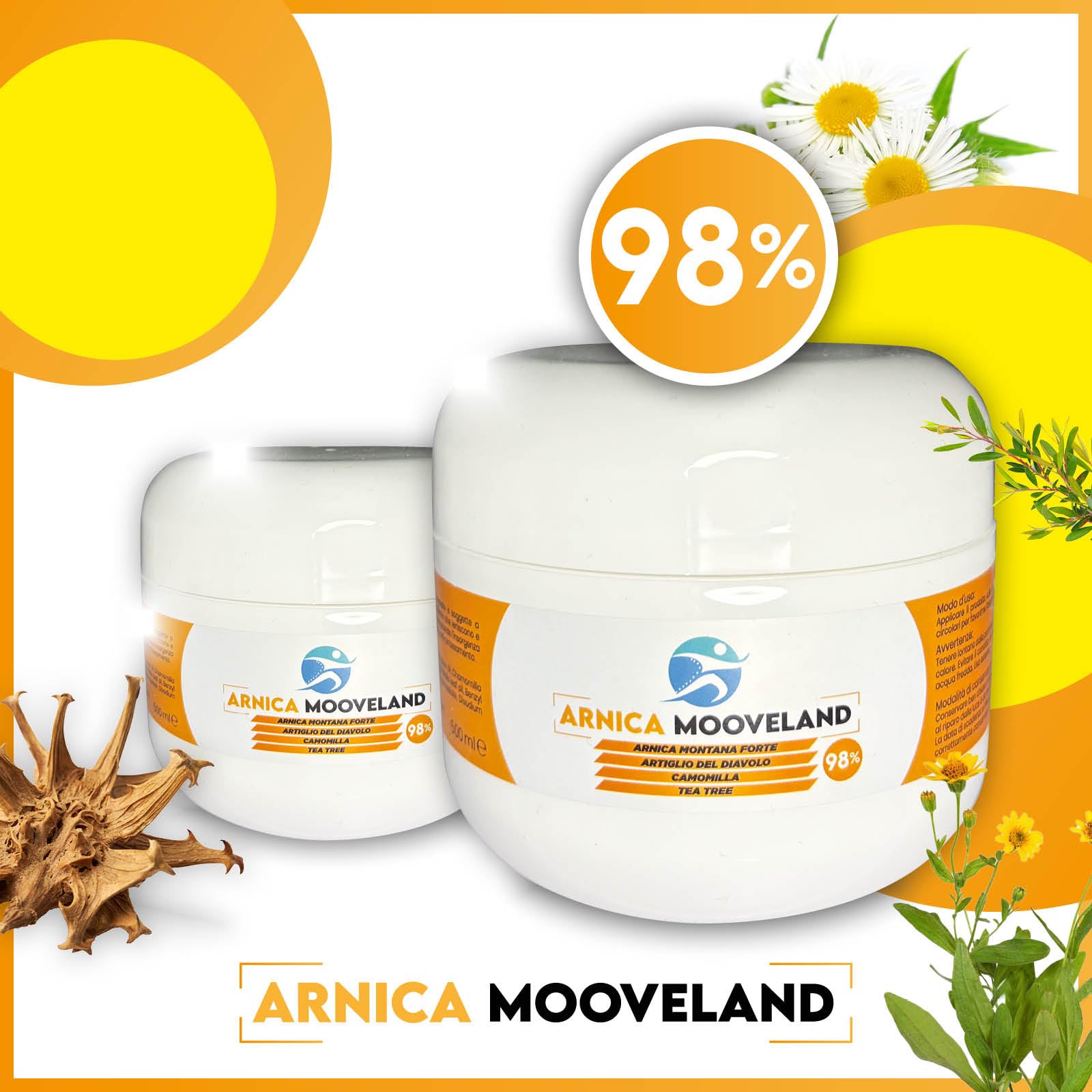Arnica para caballos de uso humano, Gel de arnica fuerte, Arnica y garra del diablo, Biogel super concentrado de acción rápida, Gel antiinflamatoria natural, Gel 500 ml
