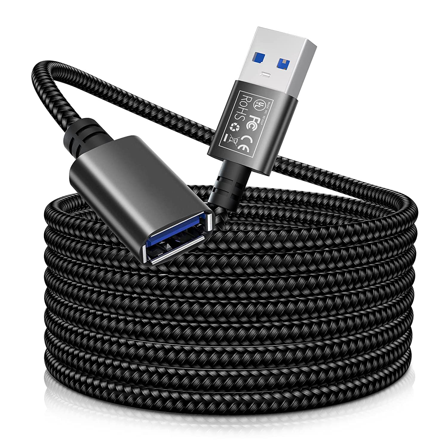 3M USB 3.0 Extension Cable, USB A Male to Female Cable USB Extension