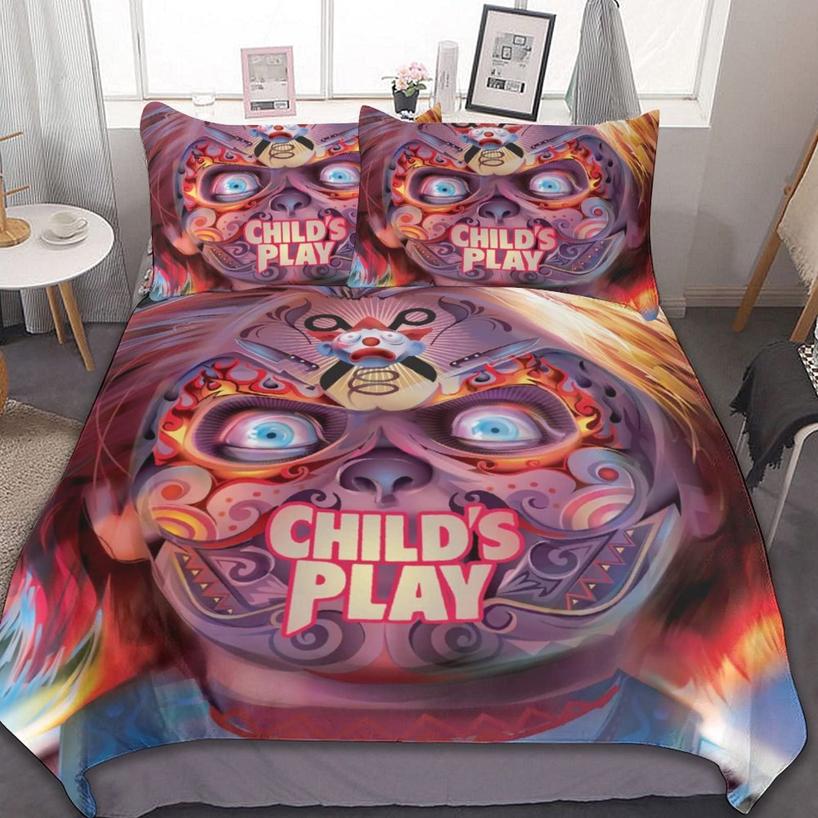 Childs Play Chucky Bedding Sets Twin 