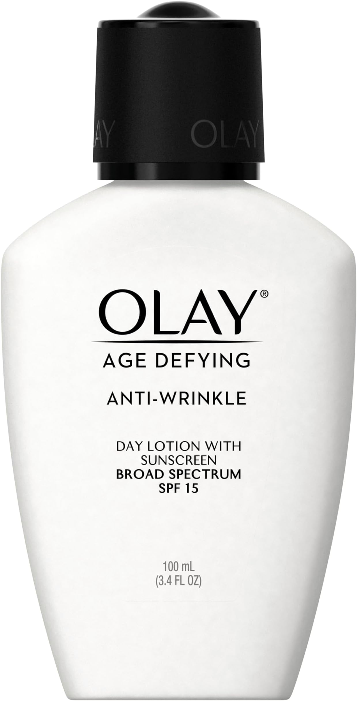 Olay Age Defying Anti-Wrinkle Day Lotion with Sunscreen Broad Spectrum SPF 15 3.4 Ounce (Pack of 2)