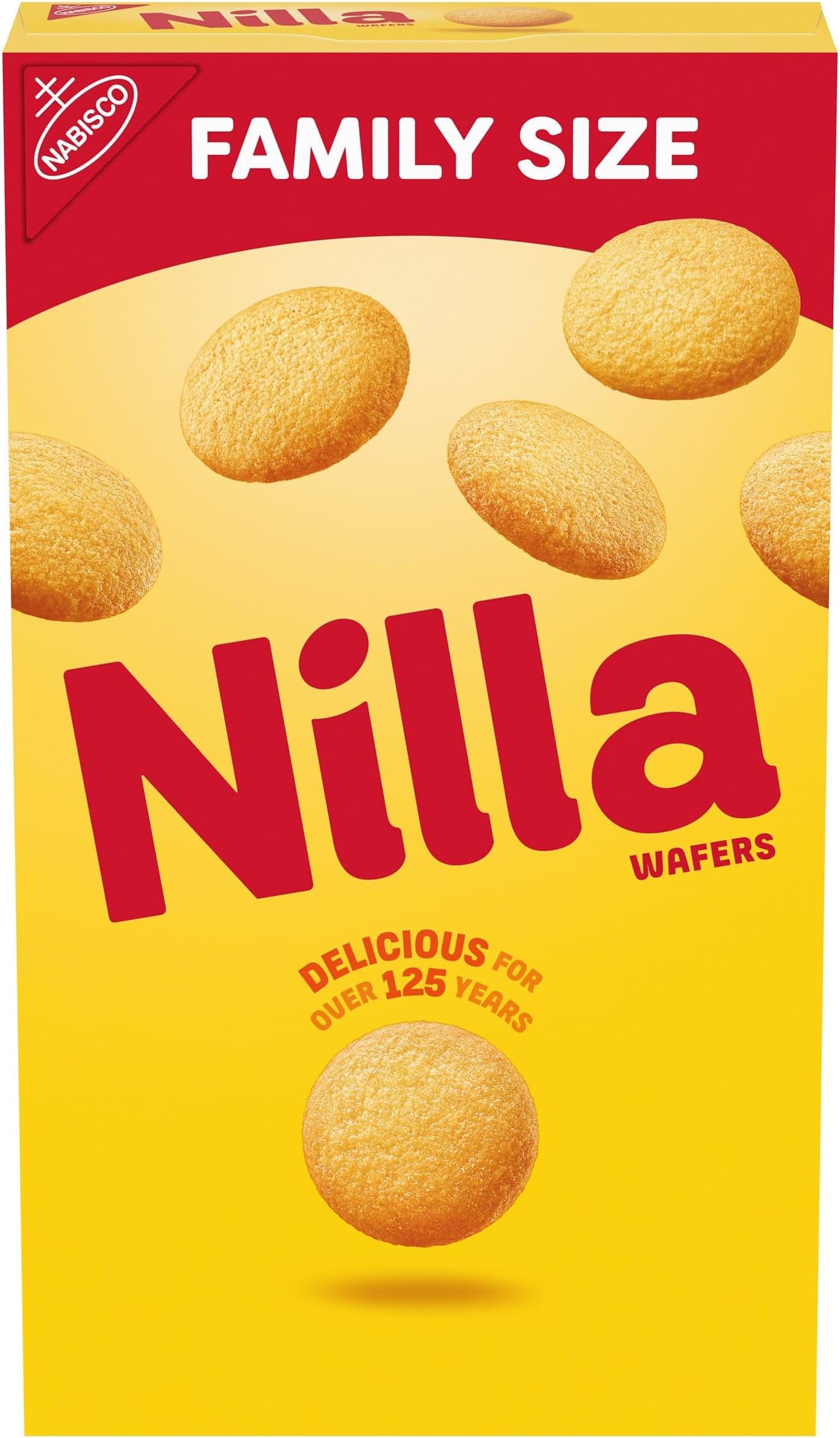 NILLA Wafers Cookies, Vanilla Wafers, Family Size, 15 oz