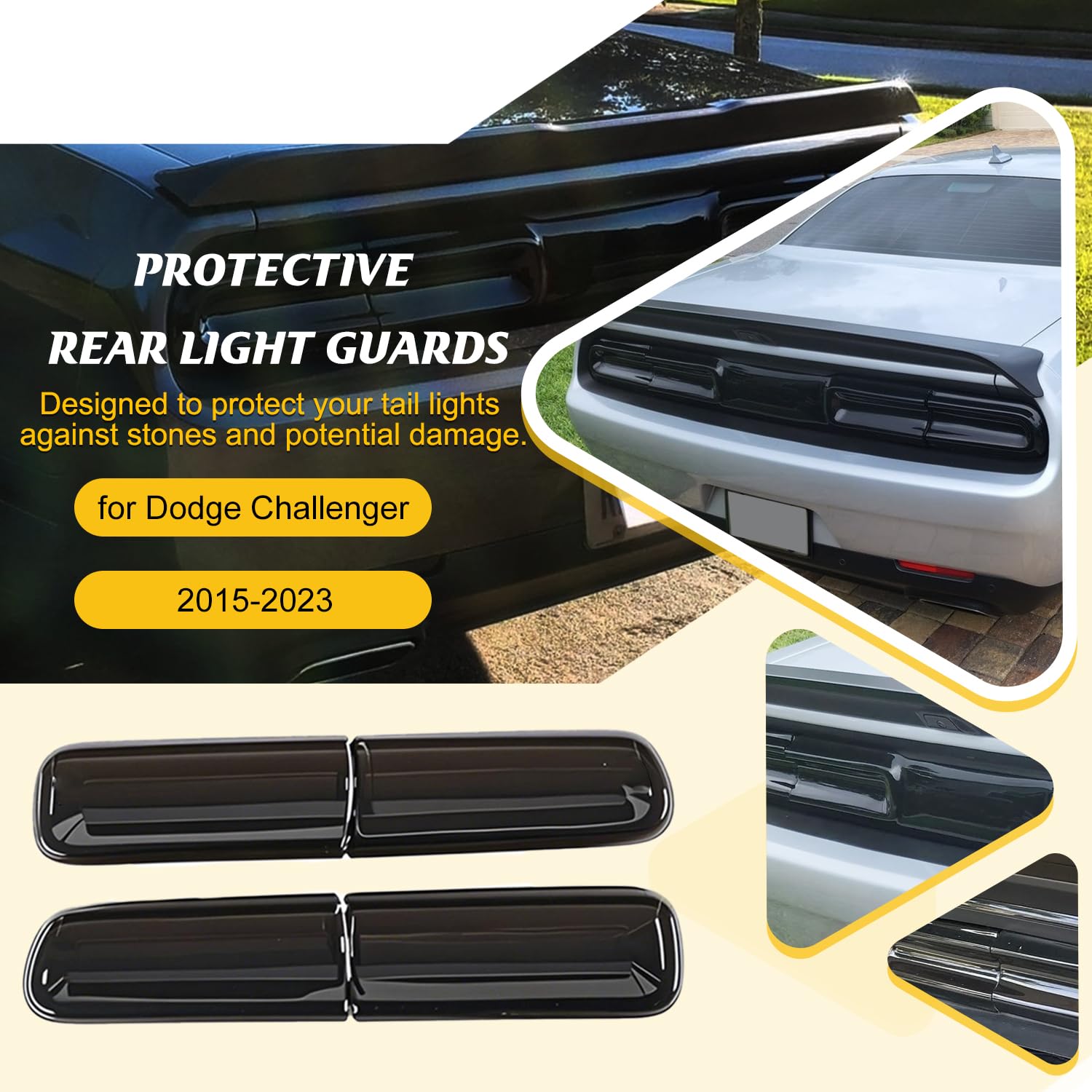 Amazon | テールライトカバー スモークテールライト ラップ リアライト