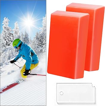 Snowboard and Ski Wax, Snow Block Wax Ski and Snowboard Racing Wax Universal Snowboarding Wax for Protecting The Ski and Snowboard Accessories