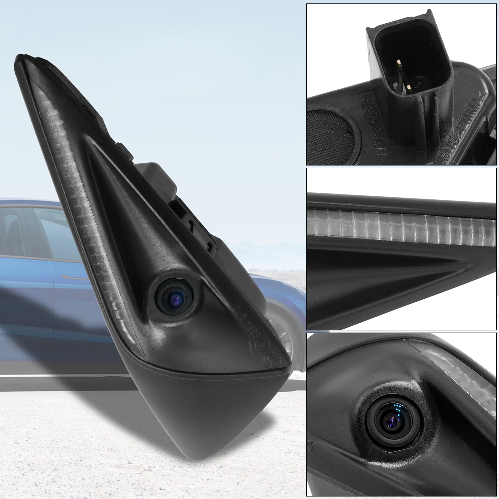 Tesla Model 3/Y Fender Kamera Links - HpLive Ersatz Parkkamera 2017-2022