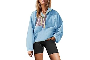 Yanekop Womens Fuzzy Fleece Pullover: Comfort Meets Style
