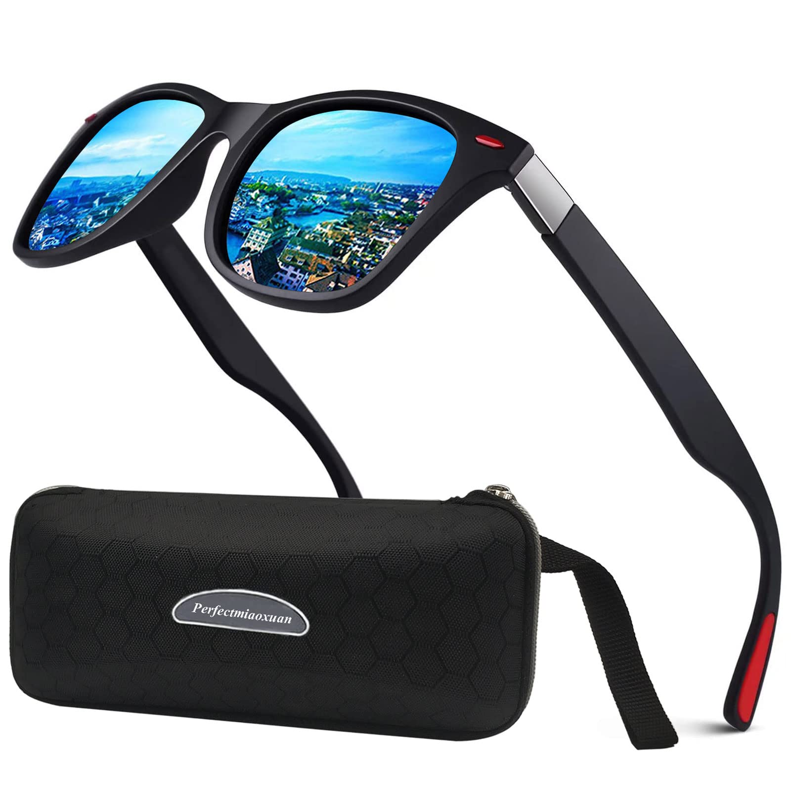 Sunglasses Mens Womens Polarised UV Protection For Fishing Driving Hiking Ultralight Classic Vintage Night Driving Glasses