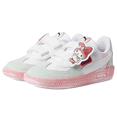 PUMA Kids Palermo Hello Kitty And Friends Hook And Loop (Toddler) Kids Shoes Puma White/Magic Rose
