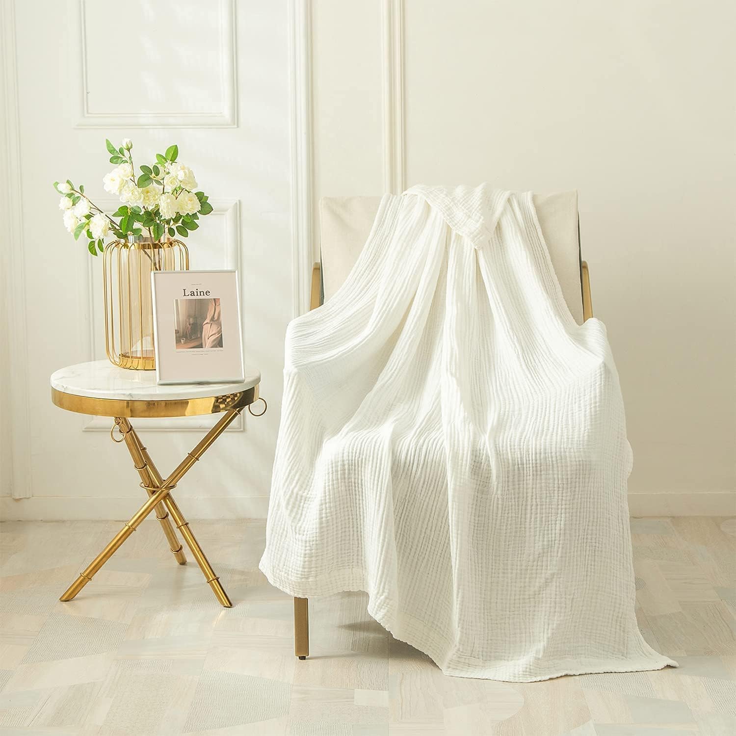 EMME Cotton Muslin Blankets 6-Layer in different sizes