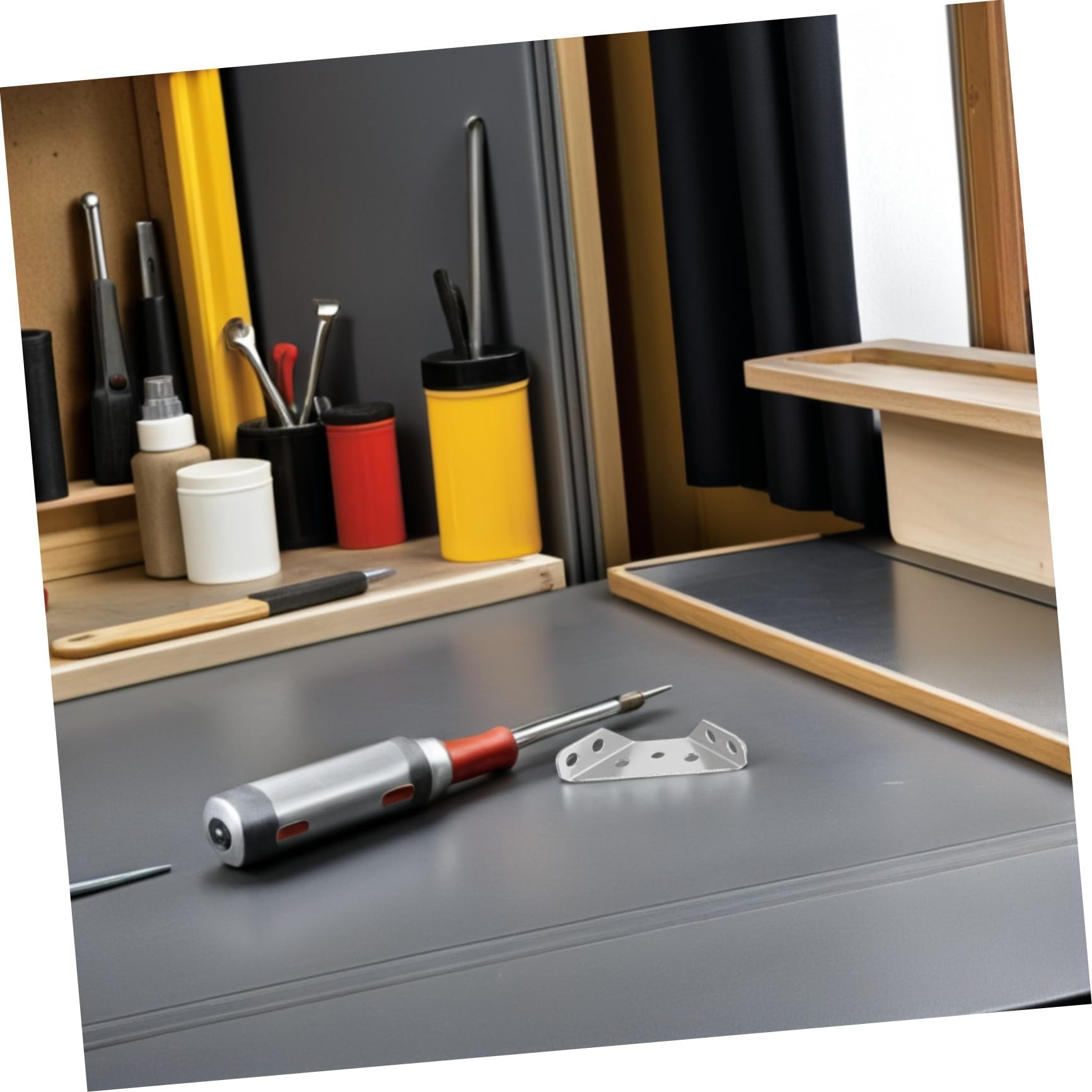 Ipetboom Supporti Angolari in Acciaio Inossidabile 48 Set Staffe Triangolari Resistenti alla Corrosione per Mobili Bagno e Armadi Progetti Fai-da-te