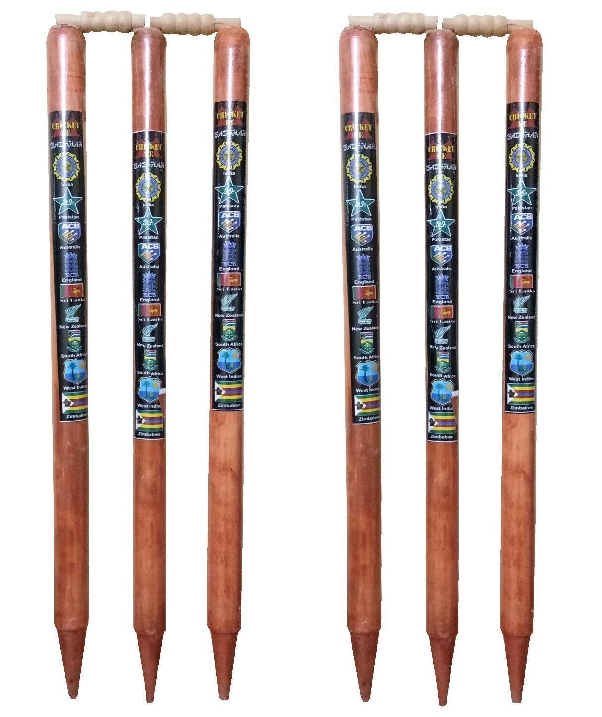 MSB SPORTS Wooden Stumps for Cricket Full Size 6 wickets with bails No Stand (B09L8F8GCP) Amazon Price History, Amazon Price Tracker