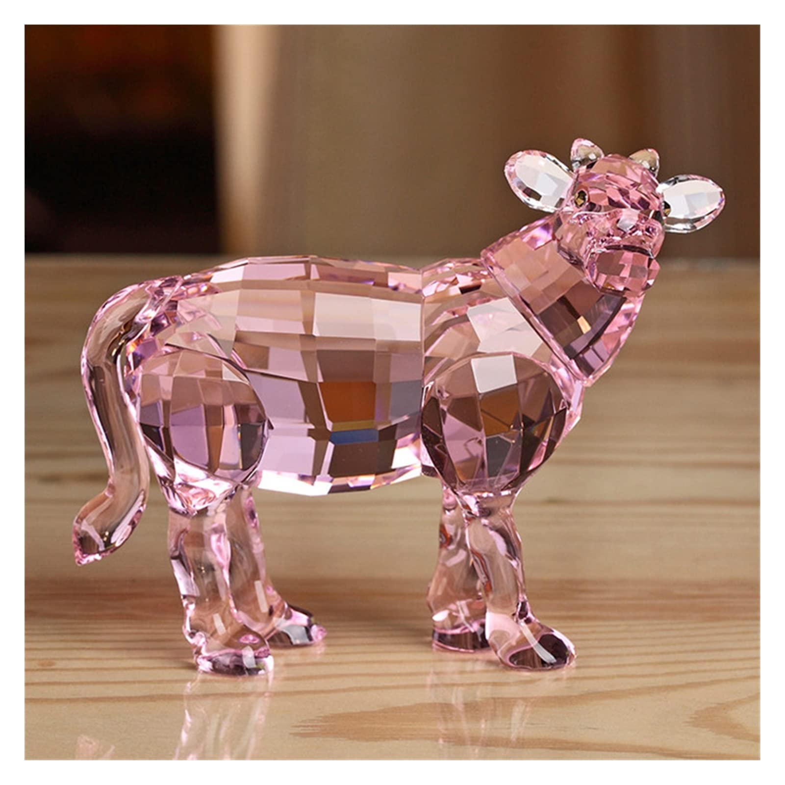 牛のガラス工芸品