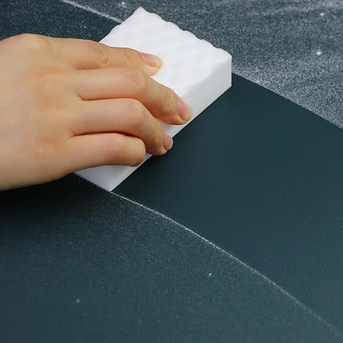 Miniatura 14 de Esponja de melamina, paquete de 100 esponjas mágicas, almohadillas de limpieza de espuma, esponja multifuncional para limpieza del hogar para 100