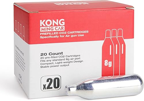 Miniatura 11 de Cartuchos de CO2 de 8 gramos / 12 gramos, sin rosca, cartuchos de cilindro de CO2 de alta calidad para pistolas de paintball, pistolas