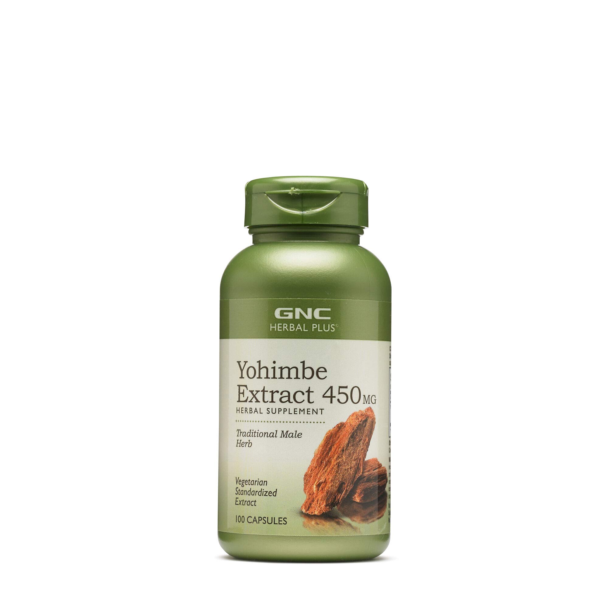 gnc herbal plus yohimbe extract 450 mg 100 capsules