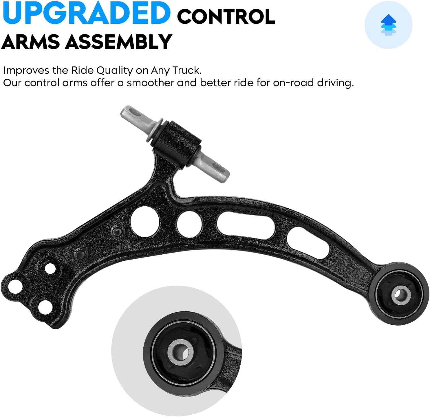 Front Lower Control Arm for Toyota Camry 92-01, Toyota Avalon 95-97, Lexus ES300 92-01, Lexus RX300 99-03, Right & Left Side Front End Kit K640191 K640192