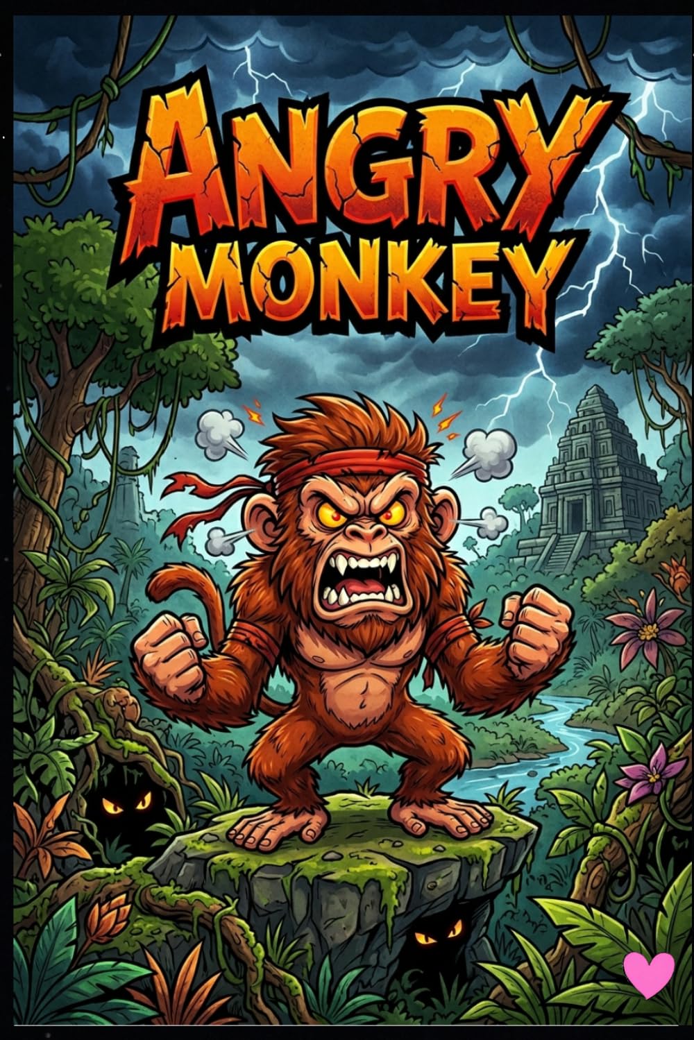 Angry Monkey: A Fun and Calming Poem Book for Kids Ages 5–12