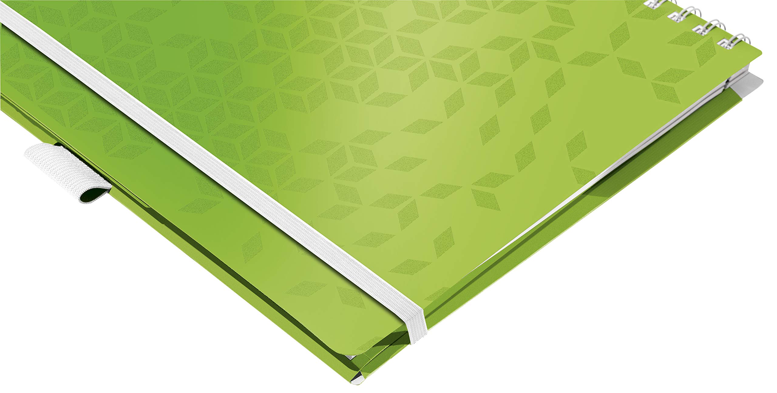 LEITZ Blocco Appunti A4 - 90 Fogli Rigati - Copertina In Cartoncino, Rilegatura A Spirale - Colori Assortiti - Foto 12