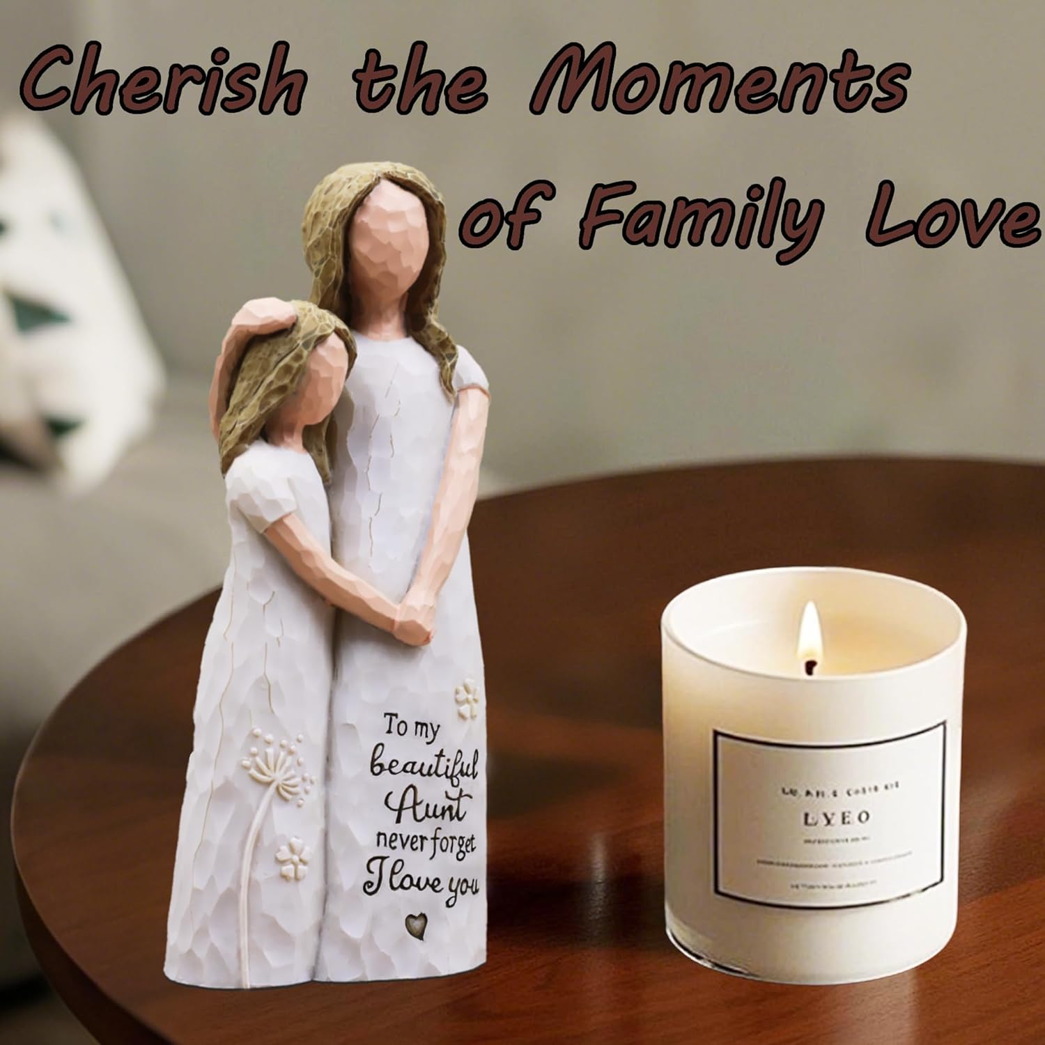 Aunt Gifts, Best Aunt Ever Gifts, Auntie Gift Ideas, Aunts Birthday Gift, Aunt, Sculpted Hand-Painted Figurine - Image 4