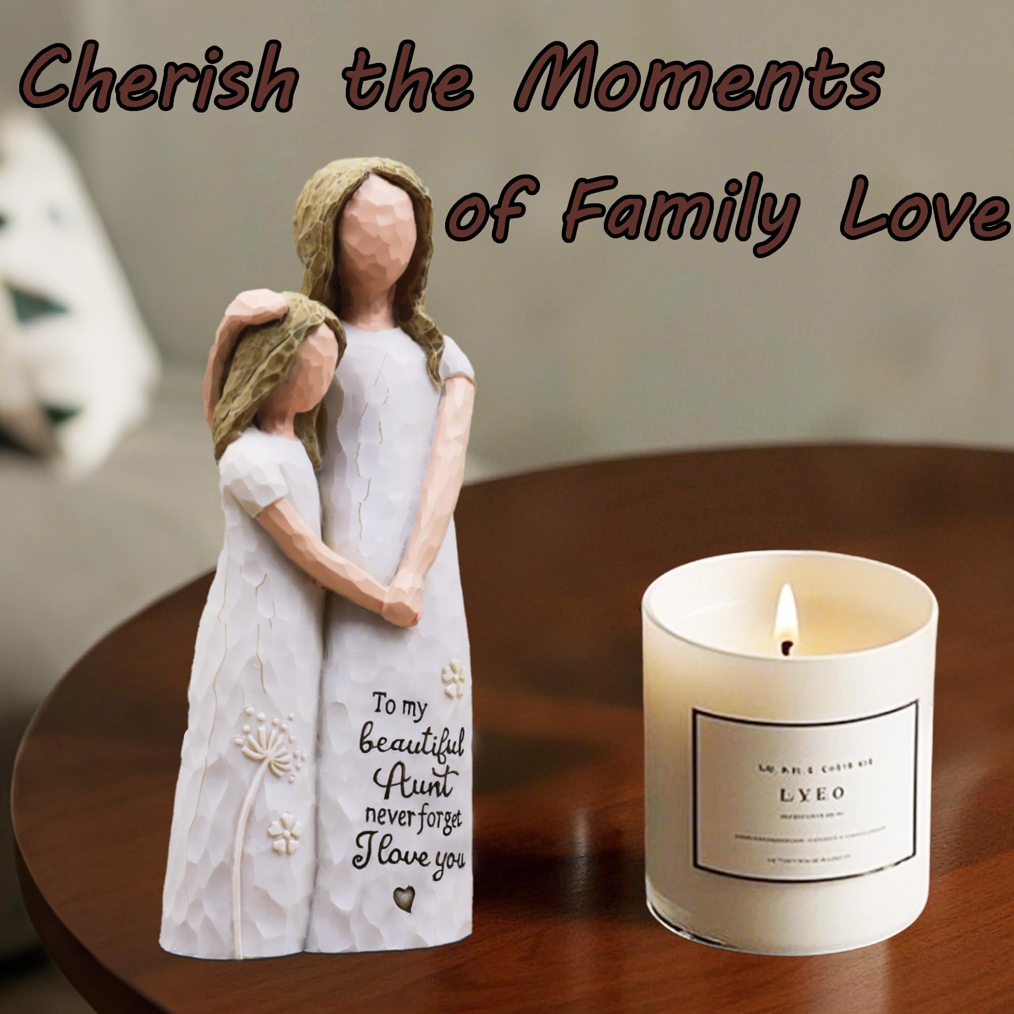 Aunt Gifts, Best Aunt Ever Gifts, Auntie Gift Ideas, Aunts Birthday Gift, Aunt, Sculpted Hand-Painted Figurine