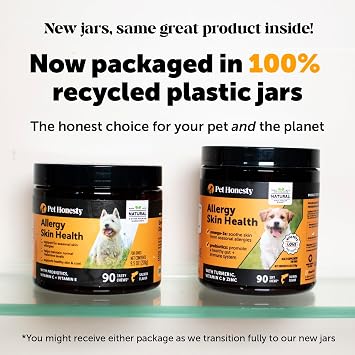 Virtual Bundle Allergy Skin Health + Dental Powder for Teeth Cleaning & Plaque Removal, Fish Oil & Probiotics for Healthy Skin, Coat, and Shedding Reduction