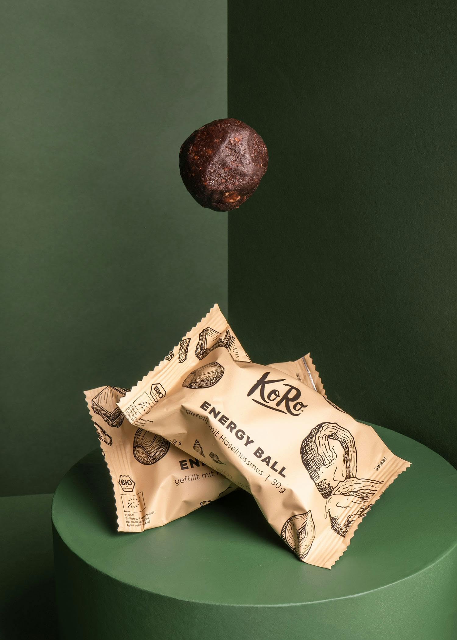 KoRo - Energy Ball à la noisette bio 14 x 30 g