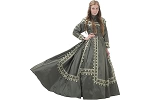 Exquisite 1860s Victorian Day Dress: Embracing the Charm of a Bygone Era