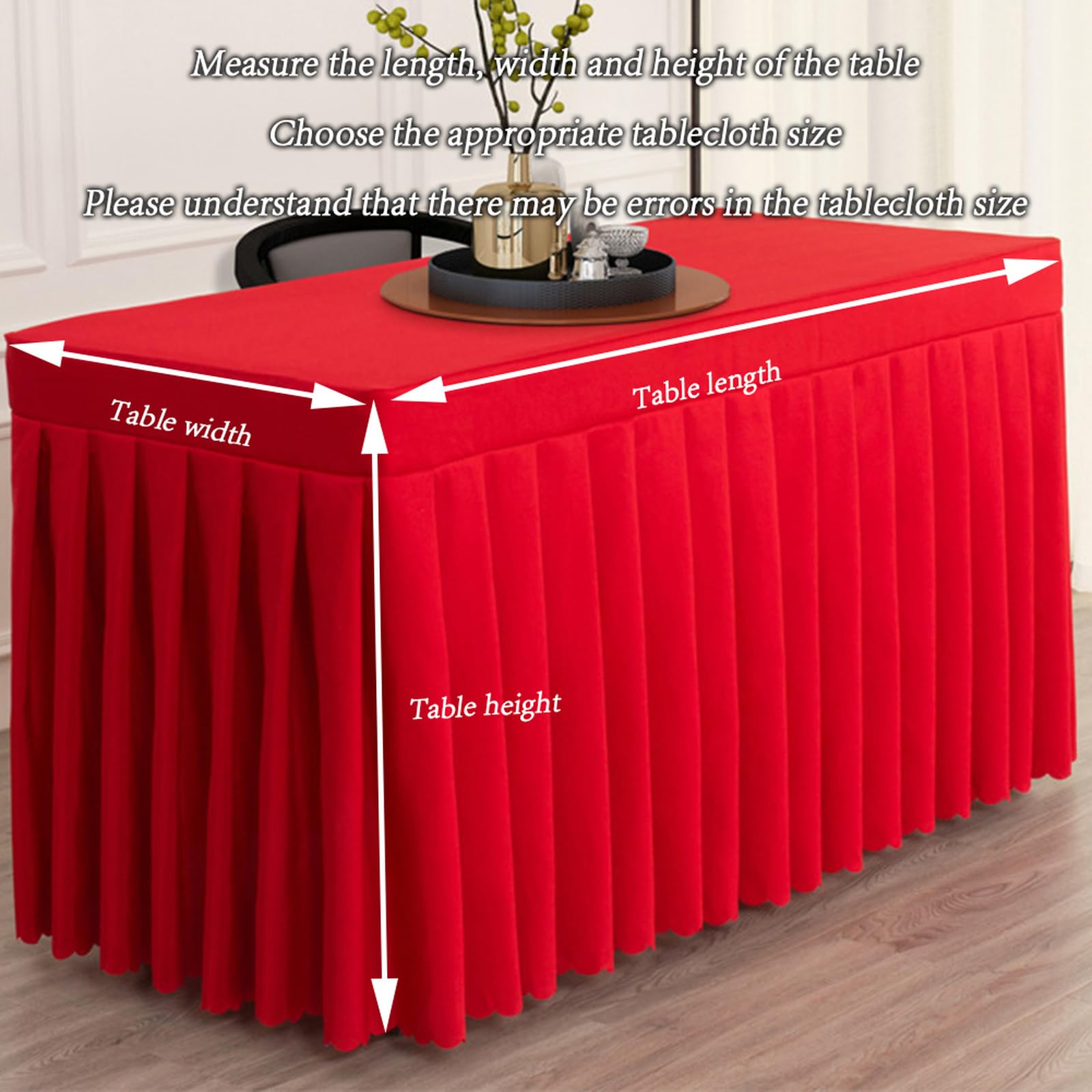 Tischdecke 140 x 60 + 75 cm Dunkelgrün tischdecke mit Gummizug Tischdecken für rechteckige für Hochzeitsbankette Messen