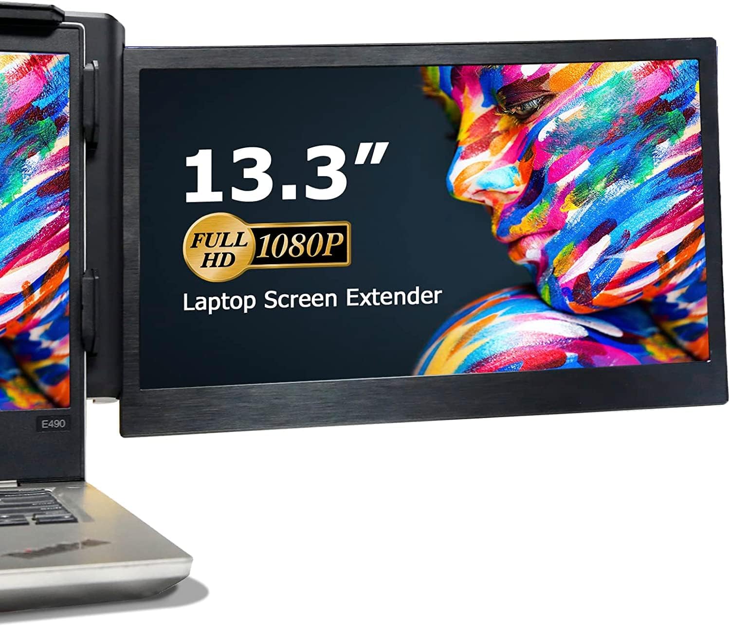 Teamgee Portable Monitor - 14’’ Full HD Second Screen for Laptop ...