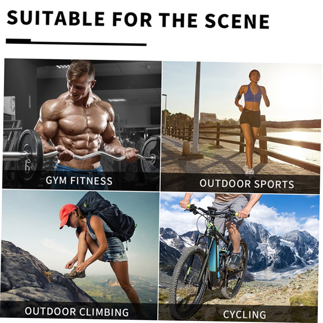 Anneome 1paio Pesi Per Caviglie e Polsi Regolabili Per Allenamenti Di Fitness Jogging e Aerobica Resistente e Portatile
