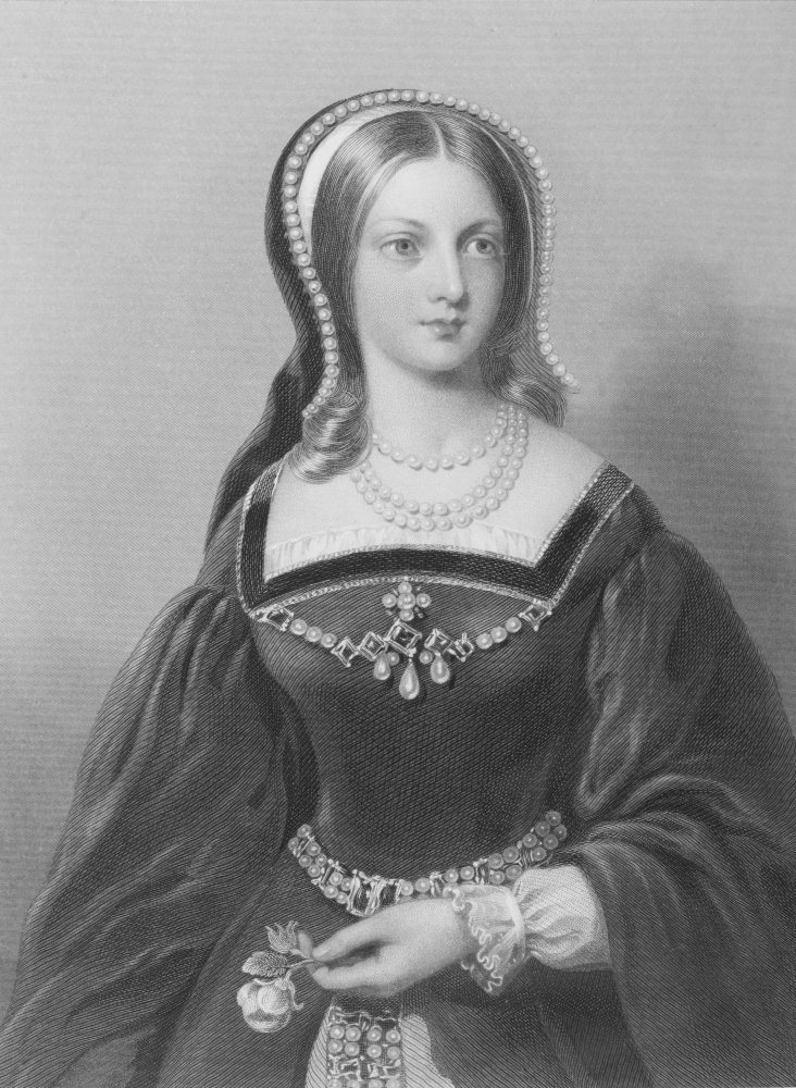 Lady Jane Grey, Aka Lady Jane Dudley, 1537-1554. Titolo della regina d'Inghilterra per i nove giorni nel 1553. Executed by Mary Tudor Engraved By W. Holl.From The Book The Queen Of England, Volume Ii
