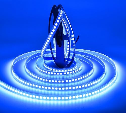 Miniatura 21 de Tira de luces LED, DC12V 5m/16.4ft regulable SMD 5730 (5630 actualizado) Super brillante 600LEDs 28000LM tira de luces LED no impermeable, 2 veces