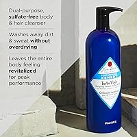 Vista 6 de Jack Black Body & Hair Cleanser – Mens Body Wash, Mens Shampoo, Skin Care, Hair Care, Body Wash Men, Sulfate–Free