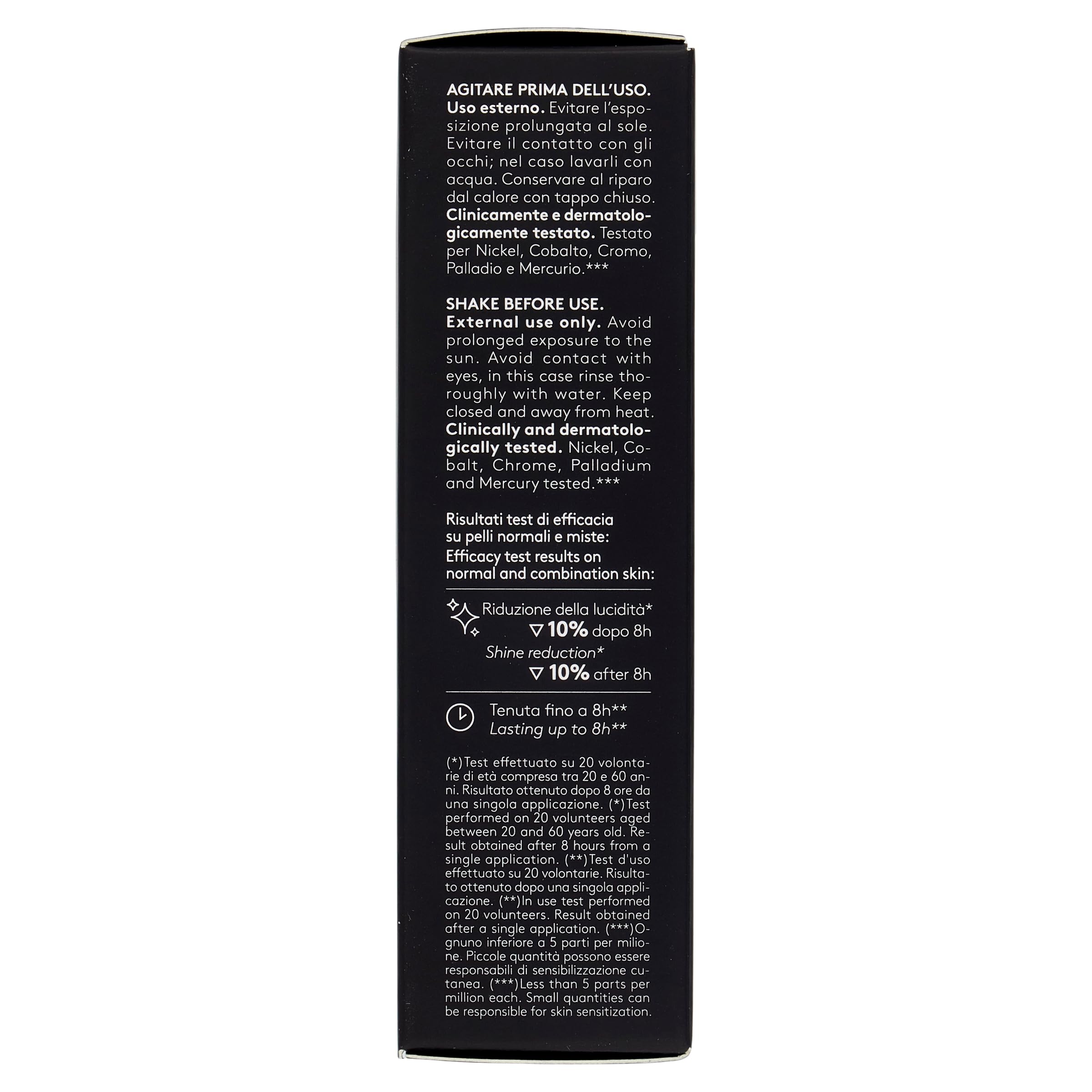 Korff Neverending Ultra Matt Fondotinta Lunga Tenuta fino a 8 ore, Effetto Matt, con Acido Ialuronico, Vitamina E, Amande, SPF30, 30 ml