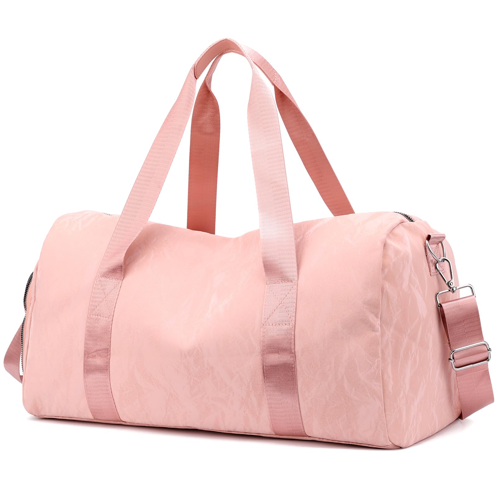 Sports Gym Bag with Shoes Compartment Travel Duffle Bag for Women Men Carry On Weekender Bag with Dry