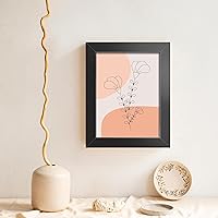 Vista 6 de LaVie Home Marco de fotos de 2 x 3, marco de fotos negro de 2 x 3 con plexiglás HD, marco de visualización de 2 x 3, 1 paquete, colección clásica