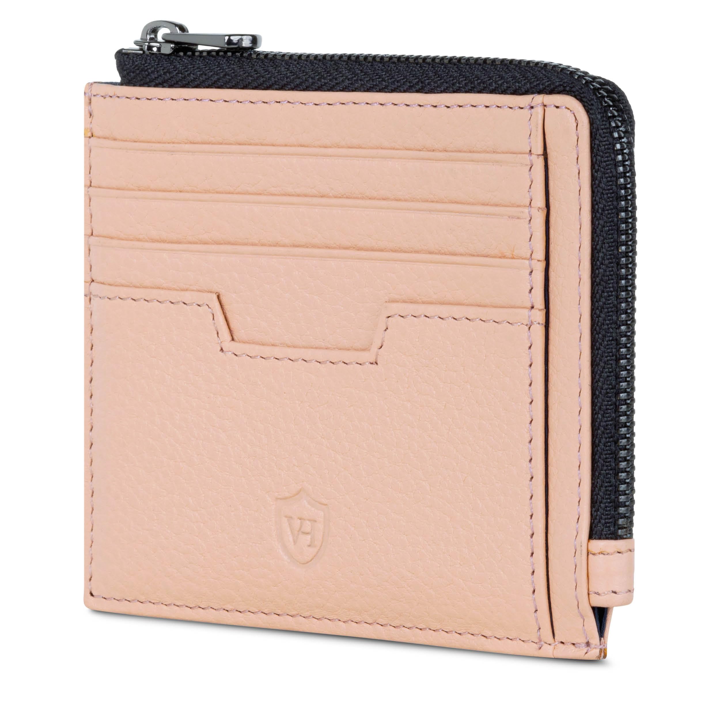 VON HEESEN Echtleder RFID Kartenetui aus Nappa-Leder - 9 Fächer - Querformat Kreditkartenetui für Damen & Herren