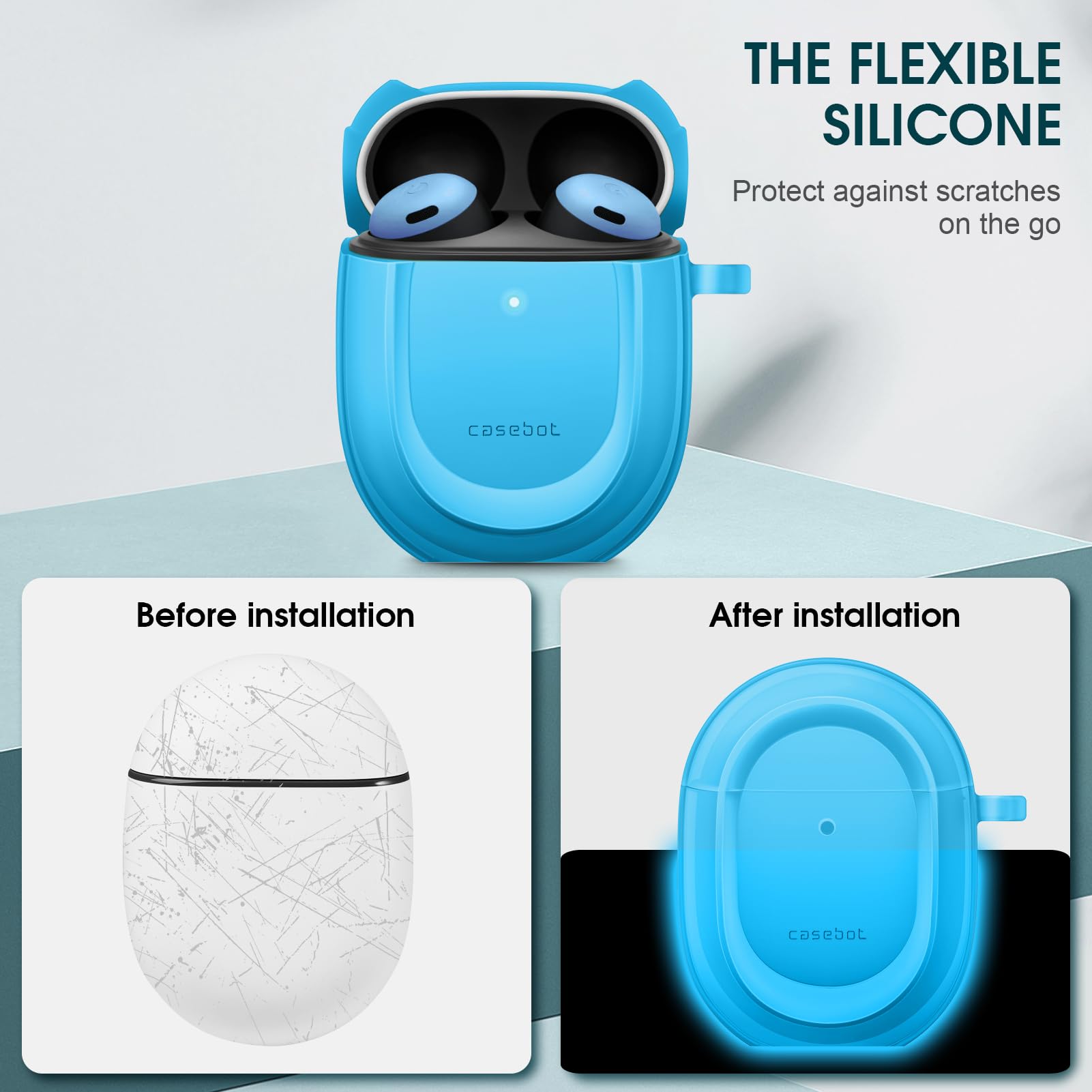 Amazon.com: CaseBot Case Cover for Google Pixel Buds Pro 2 (2024