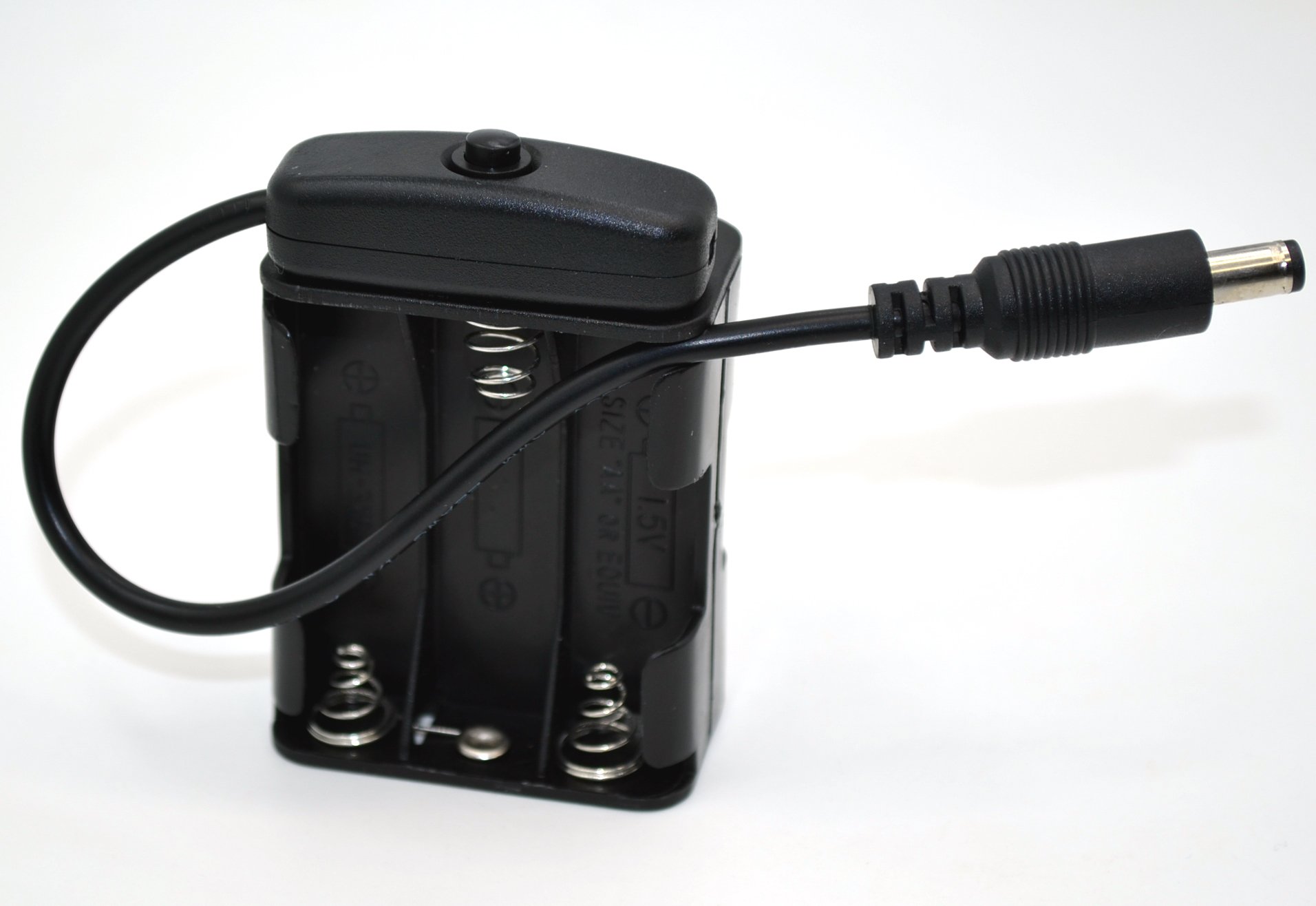 Amazon | DC9/7.2V スイッチ付き電池ボックス 電池式バッテリー
