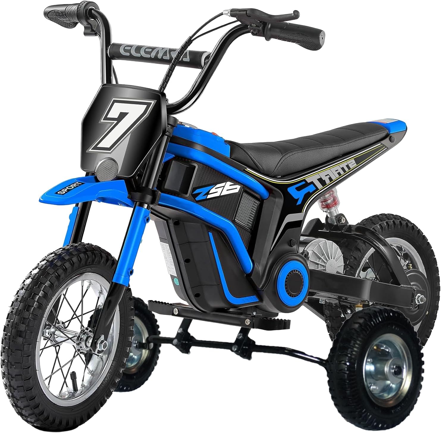 Hardline Products USA Training Wheels for K1 Kids Electric Dirt Bike 36V Motorcycle - Ecoleap Electric Dirtbike - 1602-UT-Ecoleap K1