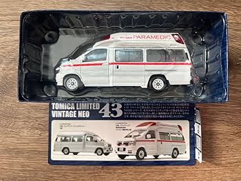 LV-N43　01a トミカ リミテッド 　ニッサン　パラメディック高規格救急車 トミカリミテッドヴィンテージLV