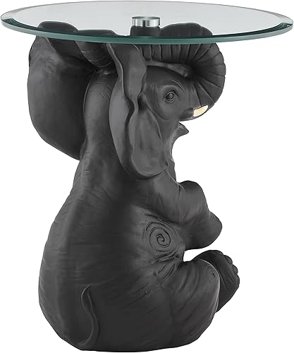 Miniatura 4 de Powell Company Powell Pach Elefante - Mesa auxiliar color gris