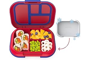 Bentgo Kids Children's Leak-Proof Lunch Box (Royal Blue)