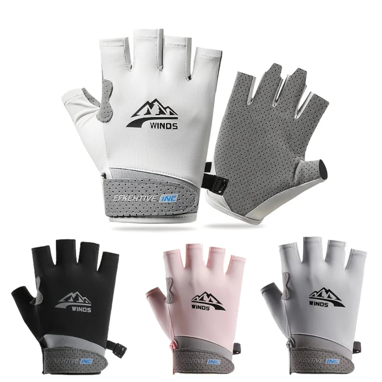 Rękawiczki rowerowe, unisex sporty outdoorowe do jazdy i jazdy, ochrona przed słońcem