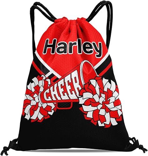 Cheerleaders - Bolsas impermeables con cordón y nombre para deportes, gimnasio, viajes, natación, playa, Mochila 3, Classic