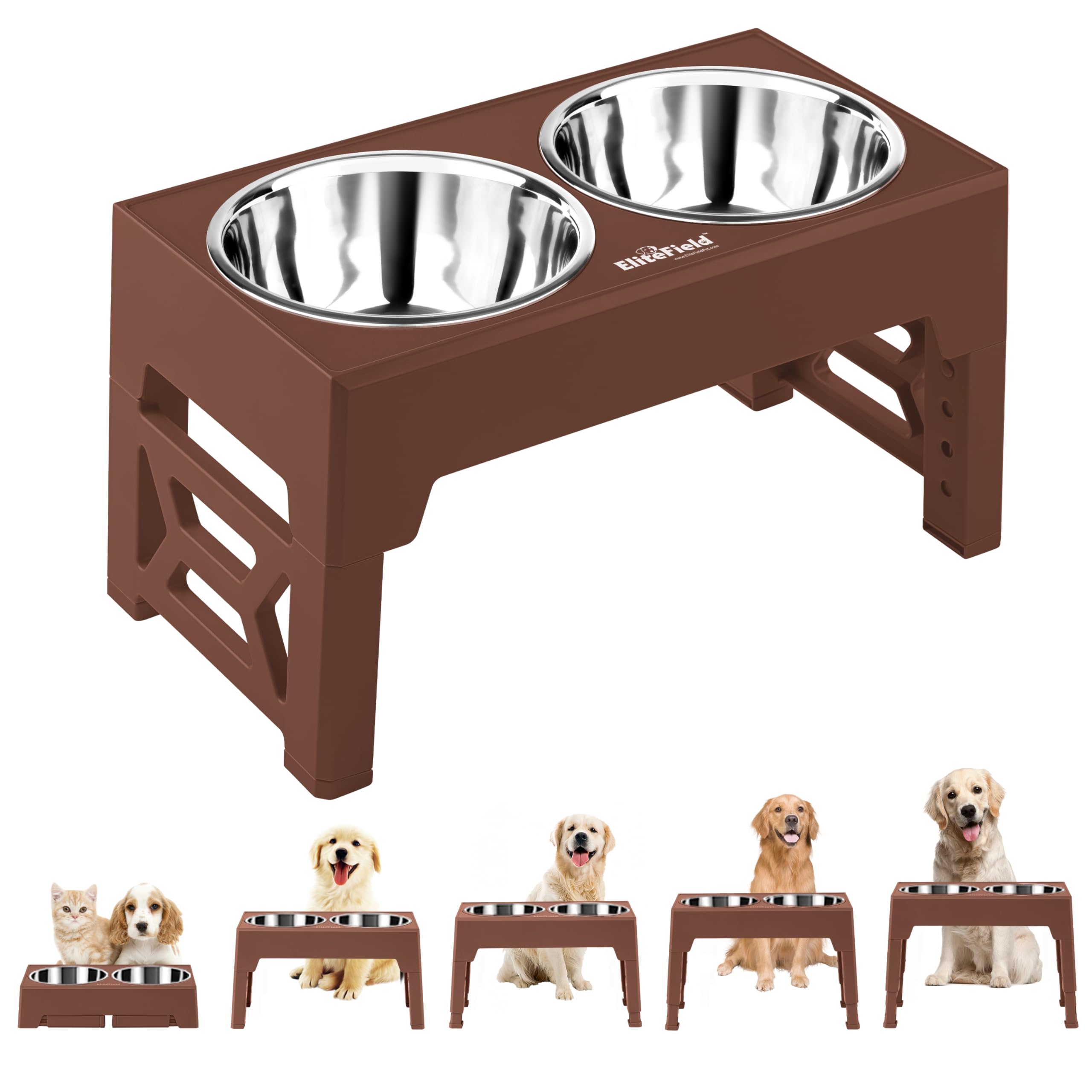 EliteField Elevated Dog Bowls