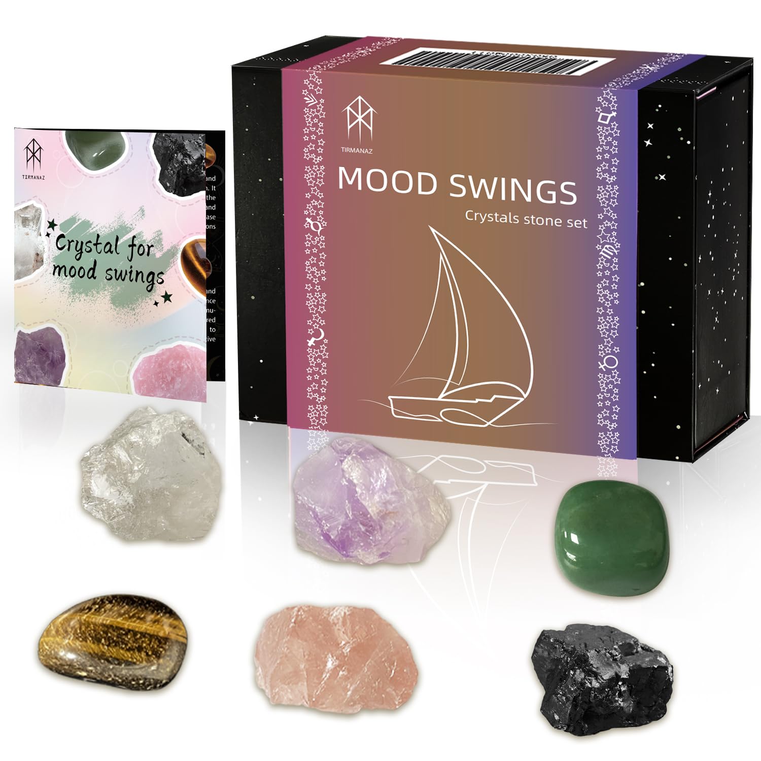 Amazon.com: Tirmanaz Crystals and Healing Stones, 6Pcs Healing